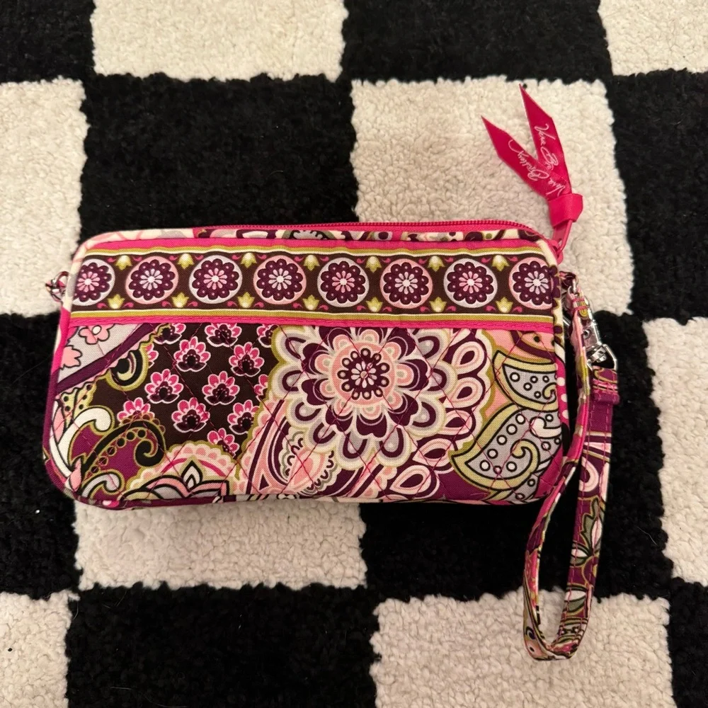 Vera Bradley Lot of 3 Wristlet Zip Top Pouch Bags - Picture 6 of 13